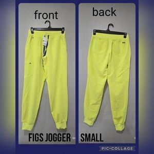 Figs Women's Jogger Pants - Neon Yellow